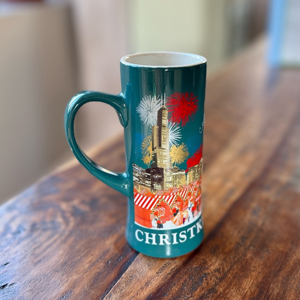 25th Year Anniversary 2021 Chicago Christkindlmarket mug